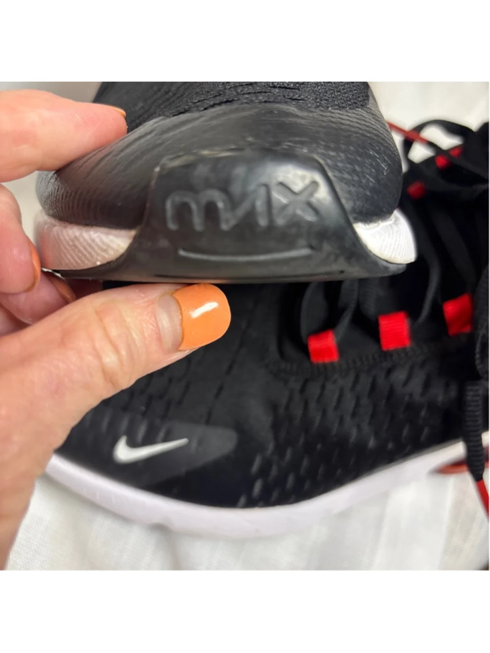 Nike - Air Max 270 'Black University Red' Perfect Condition sz 12